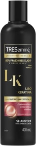 2 Unidades | Shampoo Tresemme Liso Keratina - 400ml Cada