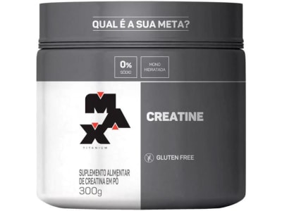 Creatina Pura 300g Max Titanium - Creatina - Magazine