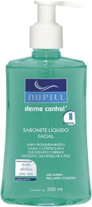 Sabonete Liquido Facial Nupill Derme Control - 200ml