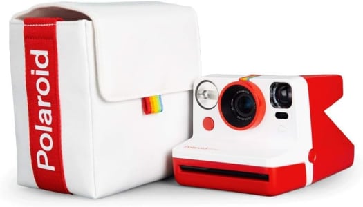 Bolsa Para Câmera Polaroid Now Com Alça Ajustável - Vermelha