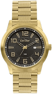 Relógio Condor Masculino Speed Dourado - COPC32BG/K4D