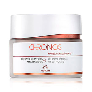 Gel Creme Antissinais 45+ Firmeza e Radiância Chronos - 40g