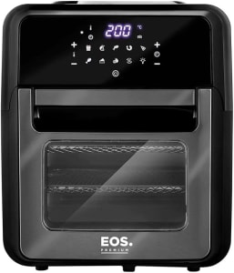 Fritadeira Sem Óleo Air Fryer EOS Premium 12L Digital Touch Titanium EAF12T 110V - EOS