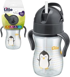 Lillo Copo Evolution Com Canudo 240Ml - Neutro