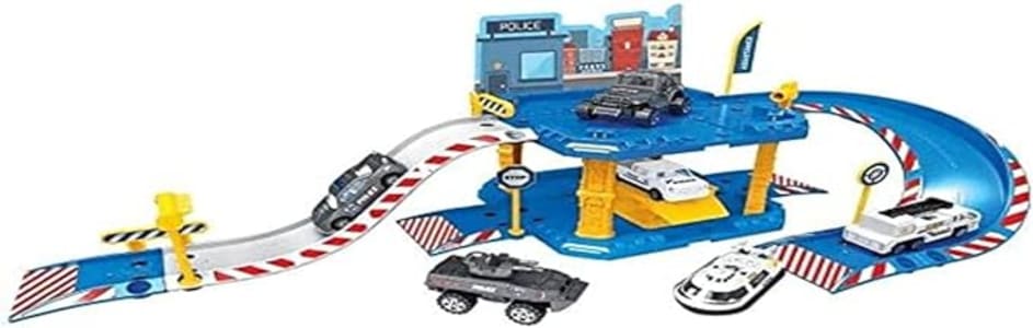 Express Wheels Garagem Polícia 40 Peças Multikids - BR1237