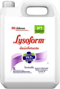 Desinfetante para Uso Geral Lavanda Lysoform Galão 5l