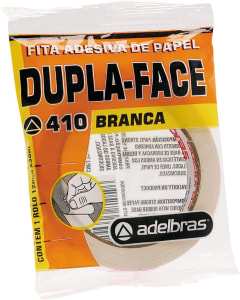 Fita Dupla Face Flow-Pack 12mmX30mts Adelbras