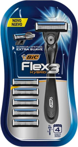 Aparelho de Barbear Bic Flex 3 Hybrid + 5 Cargas