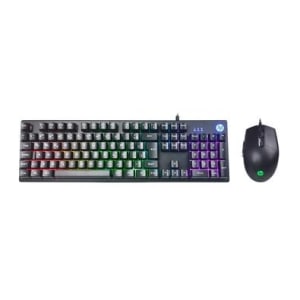 Kit Gamer HP KM300F - Teclado, RGB, ABNT2 + Mouse RGB - 8AA01AA#AC4