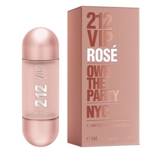 Perfume para Cabelo Carolina Herrera 212 Vip Rose Hair Mist 30ml