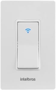 Interruptor Inteligente Izy Smart WiFi EWS 101 I Branco Intelbras