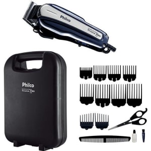 Máquina de Cortar Cabelo Philco Titanium Pro PCR01 - Preta