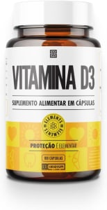 Iridium Labs Vitamina D3 2.000Ui 100 Cáps - Iridium Elements Amarelo 100 Comprimidos