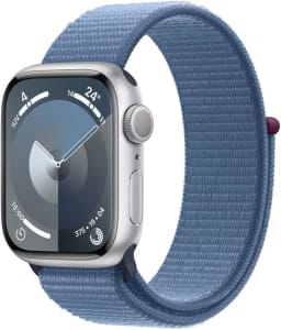 Apple Watch Series 9 GPS Caixa prateada de alumínio 41mm