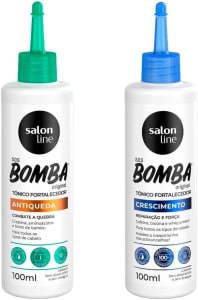 Salon Line Kit Tônicos SOS Bomba Crescimento Acelerado + Antiqueda