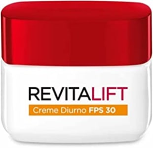 Creme Facial Anti-idade L'Oréal Paris Revitalift Pro-Retinol Diurno FPS 30, 49g