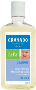 10 Unidades Shampoo Bebê Lavanda Granado Lilás 250ml