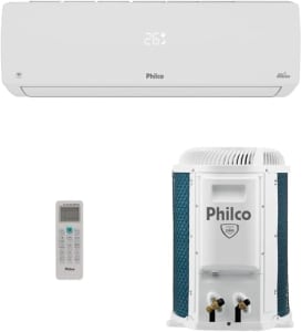 Ar-condicionado Split Philco Hi Wall Eco Inverter 9.000 Btus Frio Branco Bifásico Pac9000ifm15-220v