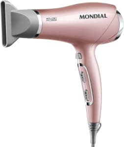 Secador de Cabelo Mondial Golden Rose Sc-32 3 Velocidades - 2000W