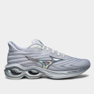 Tênis Mizuno Wave Creation 25 Masculino - Branco+prata