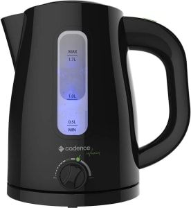 Chaleira Elétrica Cadence Infusion 1,7L, Preto, 110V, CEL550