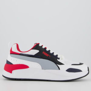 Tênis Puma X-Ray 2 Square Bdp - Branco+Vermelho