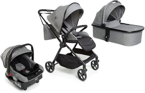 Safety 1st, Travel System Magnific, 5 em 1, Grey Denin