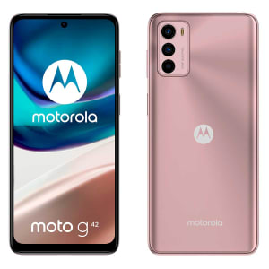 Smartphone Motorola G42 128GB Rose 4G Tela 6,4" Câmera Tripla 50MP