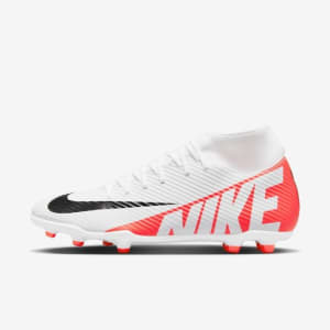 Chuteira Nike Mercurial Superfly 9 Club Campo - Vermelho