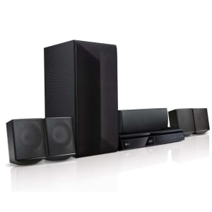 Home Theater LG LHB625M 5.1 Canais 1000W com Bluetooth, USB, HDMI, Blu-ray Player 3D e Smart TV