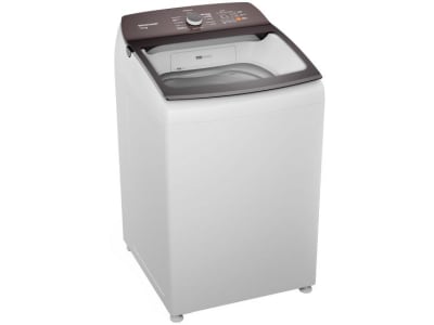 Lavadora de Roupas Brastemp 13kg Cesto Inox - 12 Programas de Lavagem Branca BWK13