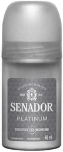 Desodorante Roll On Senador Platinum De 60 Ml., Senador