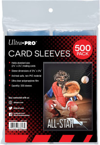 Ultra Pro Clear Card Sleeves For Standard (500 Count Pack)