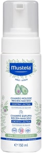 Mustela Shampoo Recém-Nascido 150 Ml - Xampu Textura Espuma Previne E Elimina A Crosta Láctea Dos Bebês - Vegano Feito Com 99% De Ingredientes De Origem Natural E Com Fórmula Biodegrável