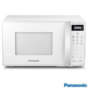 Micro-ondas de Mesa Panasonic com 21 Litros de Capacidade Branco - NN-ST25LWRU