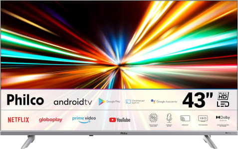 Smart TV Philco 43'' Android TV LED Dolby Audio - PTV43E3AAGSSBLF