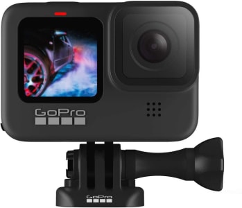  Câmera GoPro HERO9 Black à Prova D'água com LCD Frontal, Vídeo em 5K, Foto de 20 MP, Transmissão Ao Vivo em 1080p, Webcam, Hypersmooth 3.0 