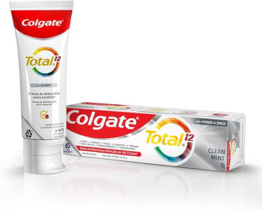 5 Unidades Creme Dental Total 12 Clean Mint Colgate - 90G Cada