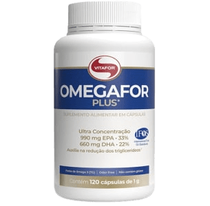 ÔmegaFor Plus Vitafor 1000Mg - 120 Cápsulas