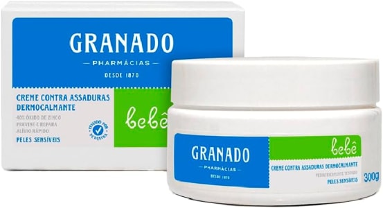 Granado - Creme Assaduras Dermocalmante Bebe Pele Sensíveis 300g