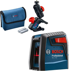 Nível Laser Gll 2-12 Alcance 12m com Suporte e Bolsa de Proteção - Bosch