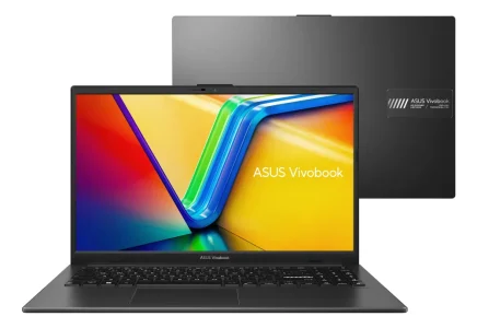 Notebook ASUS VivoBook Go 15 AMD Ryzen 5 7520U 8GB 512GB SSD KeepOS Tela 15,6" FHD Mixed Black - E1504FA-NJ732