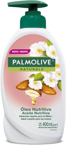 2 Unidades - Sabonete Líquido para as Mãos Naturals Camélia e Óleo de Amendoas 400ml - Palmolive