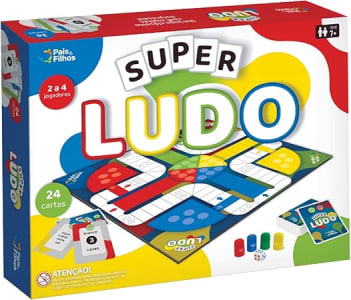 Pais & Filhos 790772 Jogo Super Ludo, Multicolor