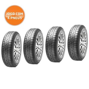 Kit Pneu Aro 14 Firestone F600 175/65R 14 82T - 4 Unidades