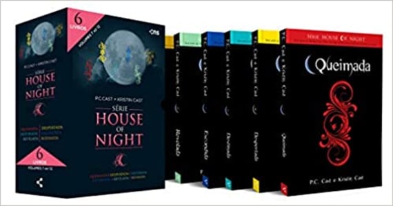 Box de Livros House of Night - Slim: Coleção Completa v.2 (Livros 7 a 12) - P.C. Cast & Kristin Cast