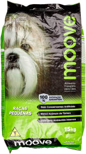 Ração Moove Cães Adultos Raças Pequenas - 15kg