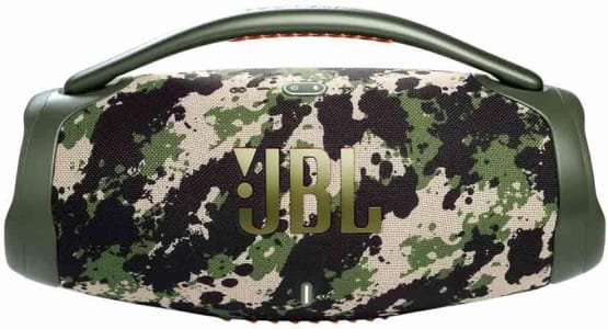 JBL, Caixa de Som, Boombox 3, Bluetooth, À Prova D'água e Poeira - Camuflada