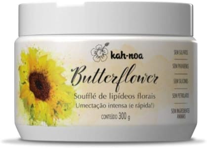 Kah-noa - Butterflower | Máscara de Umectação e Nutrição para Cabelos Cacheados 300g