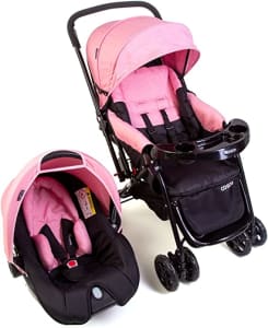 Travel System Reverse, Cosco, Rosa Rajado